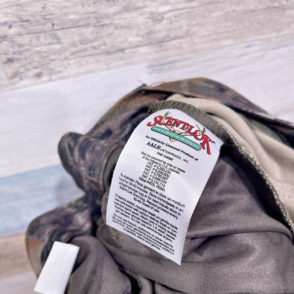 Scentlok Mossy Oak Break Up Fleece Hunting Pants Brown Odor Control Mens 3XL - Picture 9 of 9